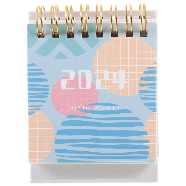 CALENDAR 2024 DESK calendar Desk Calendar 2024 Americana Decor Office