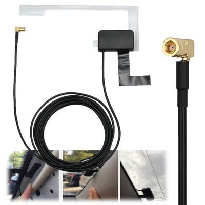 DAB Antenna Auto Radio digitale/Adattatore Stereo vetro auto montaggio antenna 3 METRI 