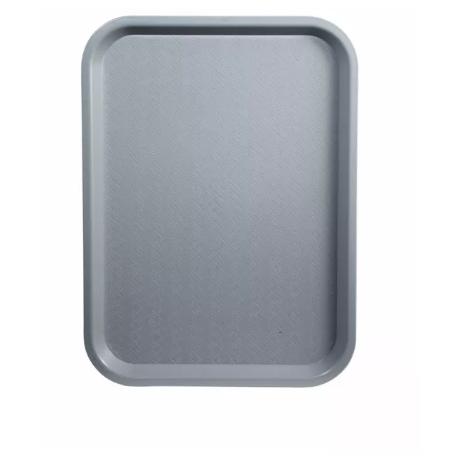 Winco FFT-1216E, 12x16-Inch Gray Plastic Fast Food Tray