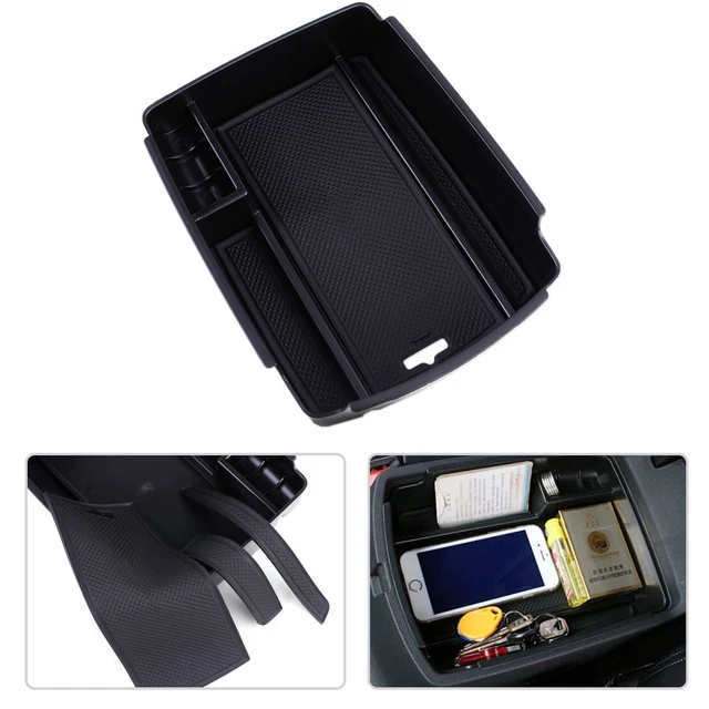 ARMREST STORAGE BOX Pallet Center Console Holder Tray pour Kia Sportage