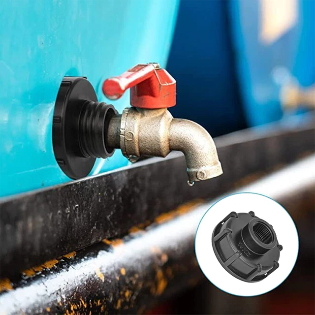 GARDEN WATER CONTAINER IBC Adapters Water Tank 1 Inch IBC Container Cap