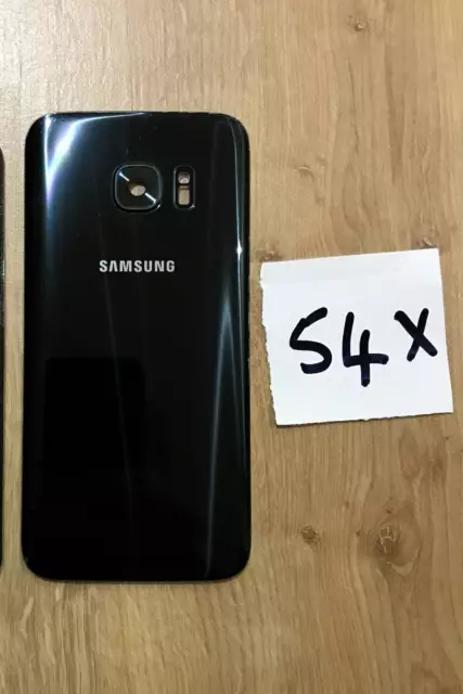 Genuine Samsung Galaxy S7 SM-G930F Back Glass/Rear Battery Cover Black Grade B