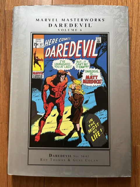 Marvel Masterworks Daredevil Vol 6 - 54-63 HC  2011 unread
