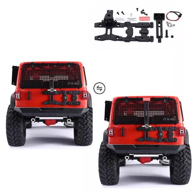 Spare Seat Base Spare Tire Rack Bracket for AXIAL SCX10 III   RC Car