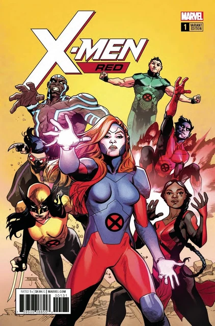 X-Men Red 1 Mahmud Asrar 1:25 Incentive Variant Nm
