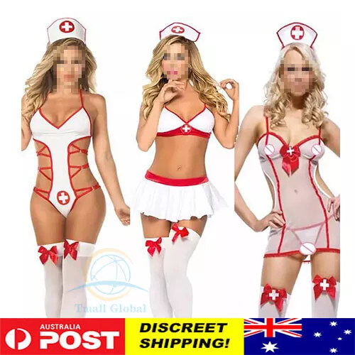 Porno Lingerie Hot Women Nurse Uniform Lenceria Sexi Erotic Dress Cosplay Cloth