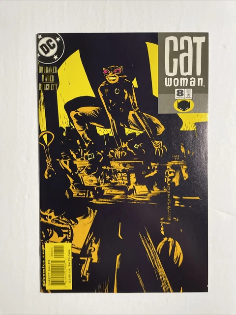 Catwoman #8 (2002) 9.4 NM DC High Grade Comic Book Ed Brubaker Cover
