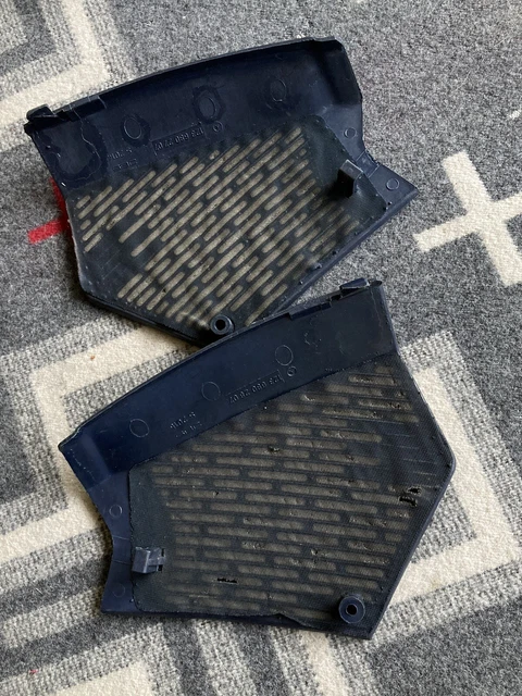Mercedes Benz W123 C123 230 240D 300 BLUE Front Dash Speaker Covers 1236802707
