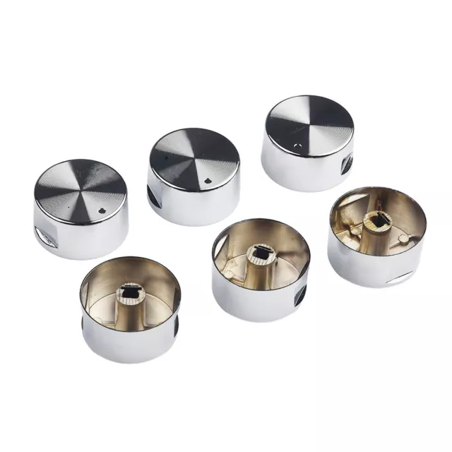 Easy to Install Aluminum Alloy Round Knob Gas Stove Handle for Kitchen