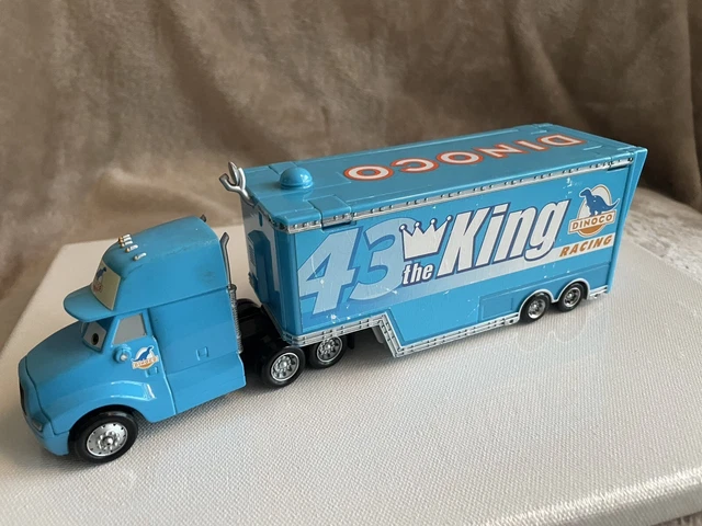 Disney Pixar Cars Dinoco King #43 Race O Rama Hauler Semi Truck Diecast