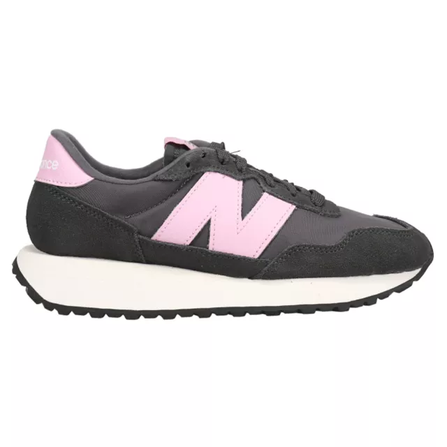 New Balance 237 Lace Up  Womens Grey, Pink, Purple Sneakers Casual Shoes WS237YA