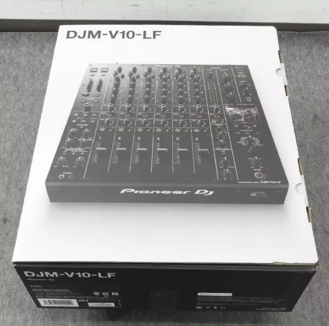 Pioneer DJ DJM-V10-LF Long Fader 6-Channel Professional Mixer AC100V New