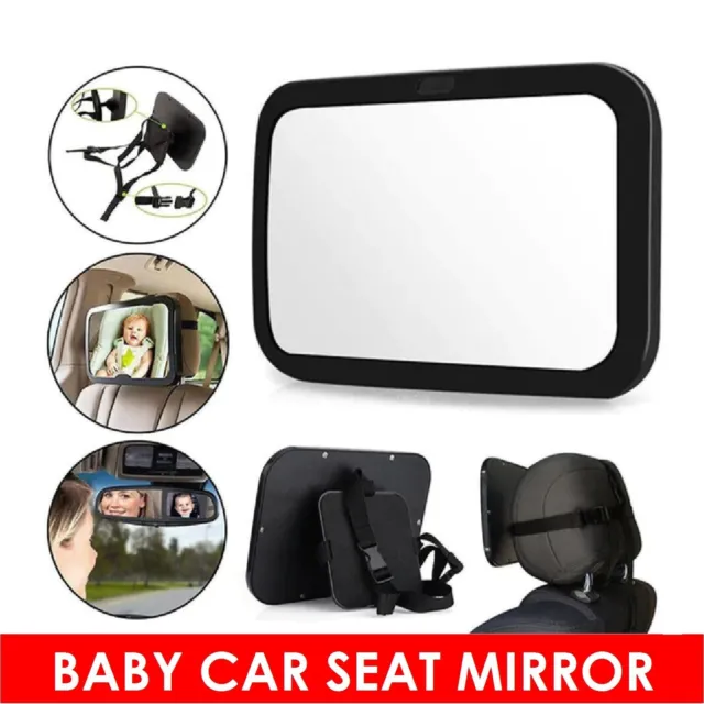 Kids Child Baby Car Seat Mirror Inside Safety Rear Back View Ward Facing Care