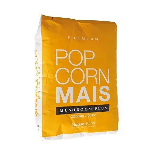 (2,07 EUR/kg) Popcornmais Premium Mushroom PLUS Popcorn Mais Kinopo 22,68 kg