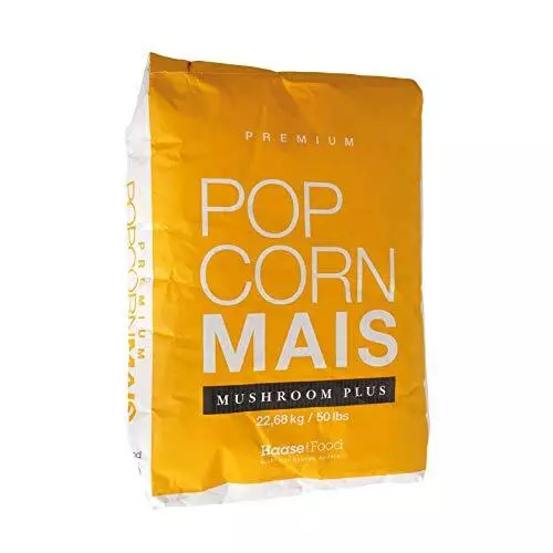(2,07 EUR/kg) Popcornmais Premium Mushroom PLUS Popcorn Mais Kinopo 22,68 kg