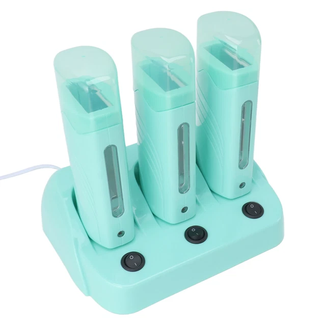 (US Plug 110V) 3pz Scaldacera a rullo interruttore indipendente rimozione capelli BGS
