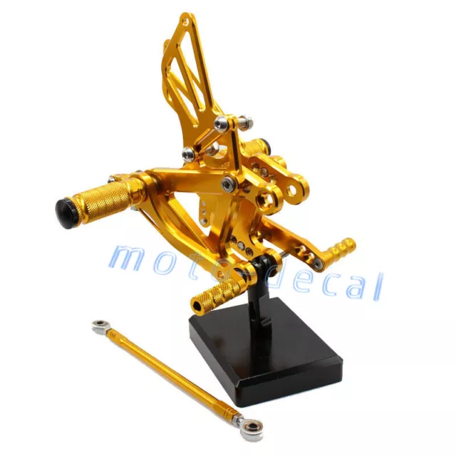 CNC Rearset Footrest Foot Pegs Pedals Shifter For 2003-2004 Ninja ZX6R ZX636