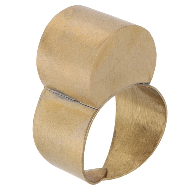 Hackbretthandschuhe Aus Kupfer Portamento-Ring P-Bass-Tonabnehmer Fingerkappe