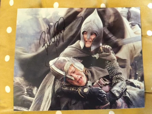 Lord Of The Rings 10x8 Signed Photograph With COA- Billy Boyd As Pippin