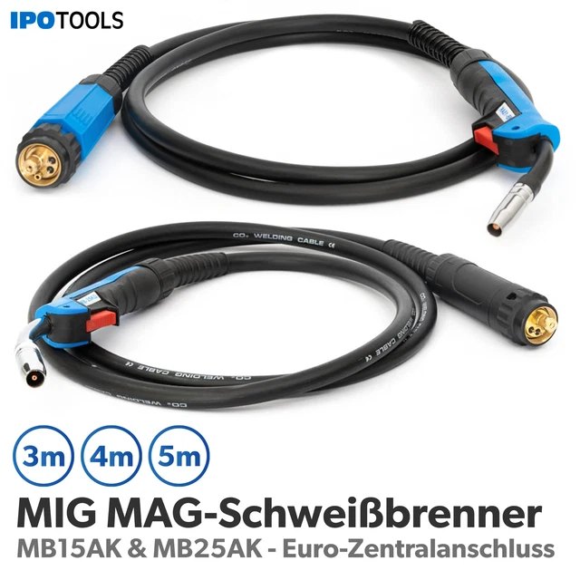 MB15 MB25 Schweißbrenner Schlauchpaket Brenner Schutzgas MIG MAG Schweißgerät MB15 MB25 Schweißbrenner Schlauchpaket Brenner Schutzgas MIG MAG Schweißgerät