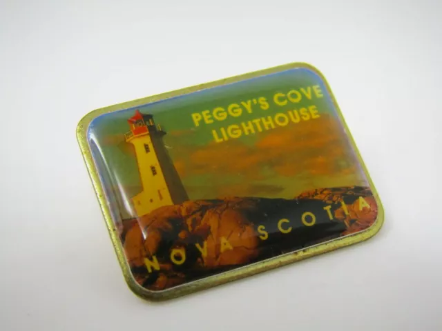Peggy's Cove Lighthouse Pin Vintage Nova Scotia