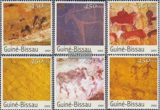 Guinea-Bissau 2489-2494 (completa edizione) MNH 2003 Murales