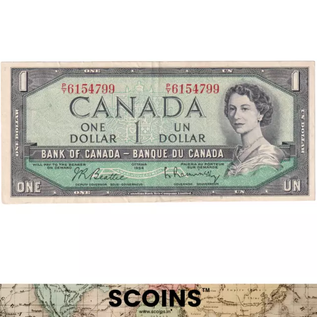 Canada One Dollar 1954 Py 6154799