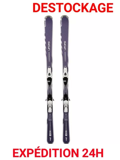 ski occasion adulte "UPOPS" tailles:165cm +fixations--PETIT BUDGET