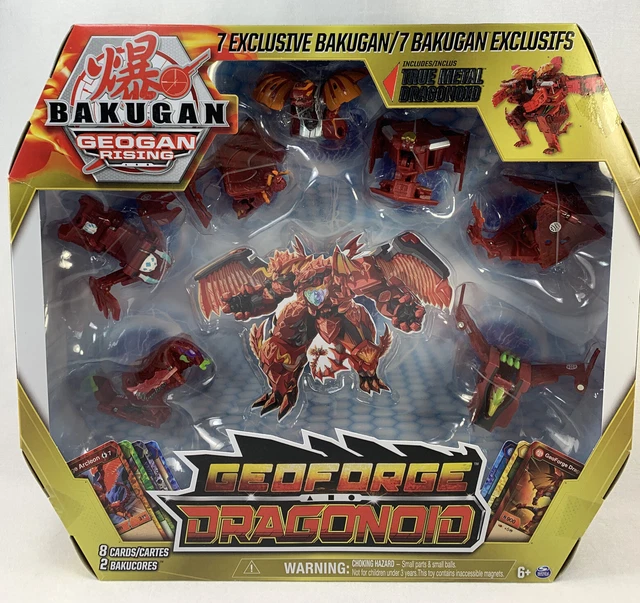 Bakugan – Geoforge Dragonoid – Spin Master – Neuf