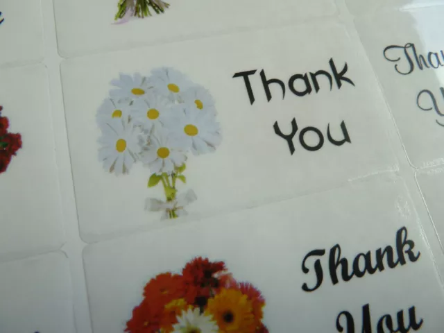 Thank You, Rectángulo Pegatinas, Etiquetas para Tarjetas,Regalos,Sobres