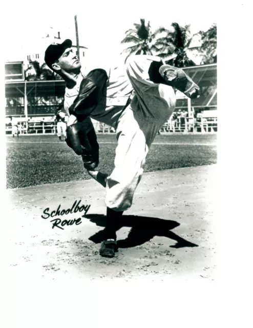 SCHOOLBOY ROWE PHILADELPHIA PHILLIES  8x10 PHOTO BASEBALL