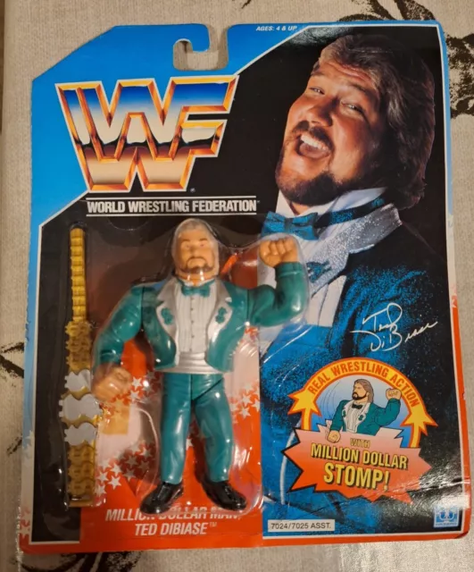 WWF Hasbro Million Dollar Man Moc