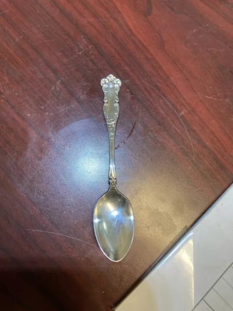Wm. Rogers & Son AA Silver Baby Souvenir Spoon 