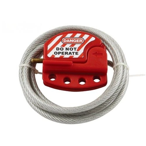 Master Lock Adjustable Cable Lockout 4Mm Steel Cablecb01-4 Loto