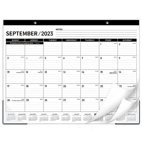 2024 DESK CALENDAR Desk Calendar 2024, 22" x 17", Sep. 2023 Dec