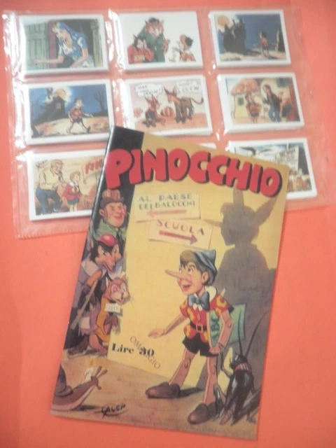 Album Pinocchio Imperia 1964 Complet Avec Pèle - Édition Reliée Vintage
