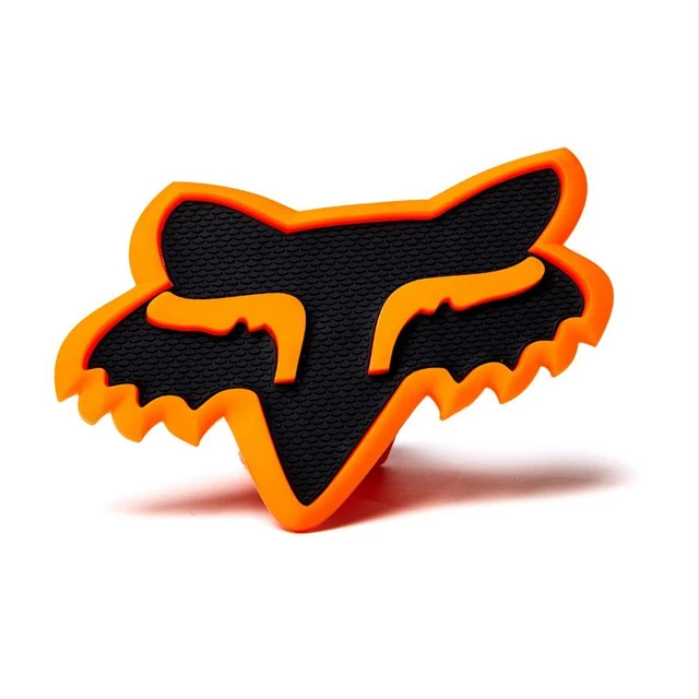 Receiver Hitch Cover 2 in. Receiver Size Polyurethane Black/Orange Each