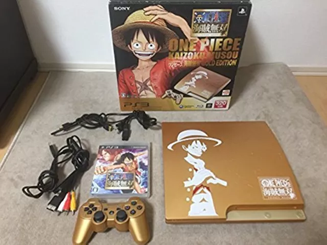 Sony PlayStation 3 Slim One Piece Kaisoku Musou Gold Edition