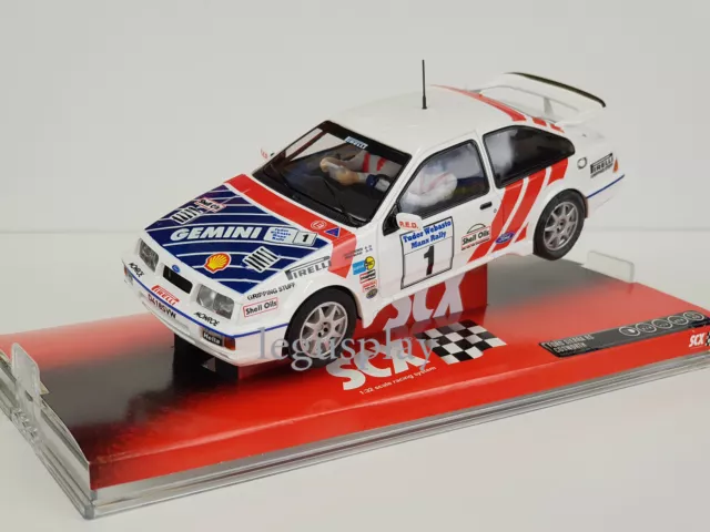 Slot car scalextric scx 64830 Ford Sierra Cosworth " Mcrae "