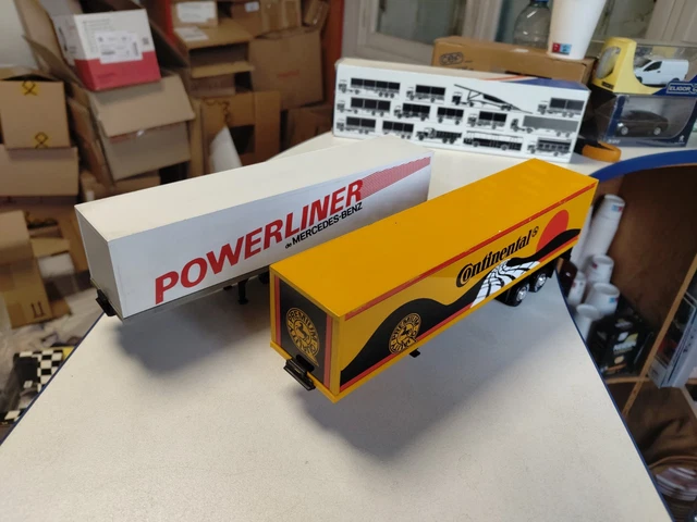 Eligor Surber Camion Renault Premium Dxi Remorque Chereau Tps