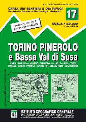 20 Il Monferrato 1:50.000 Carta dei sentieri e dei rifugi Carta n 