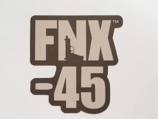 FN FNX-45 Firearms Sticker Decal Military