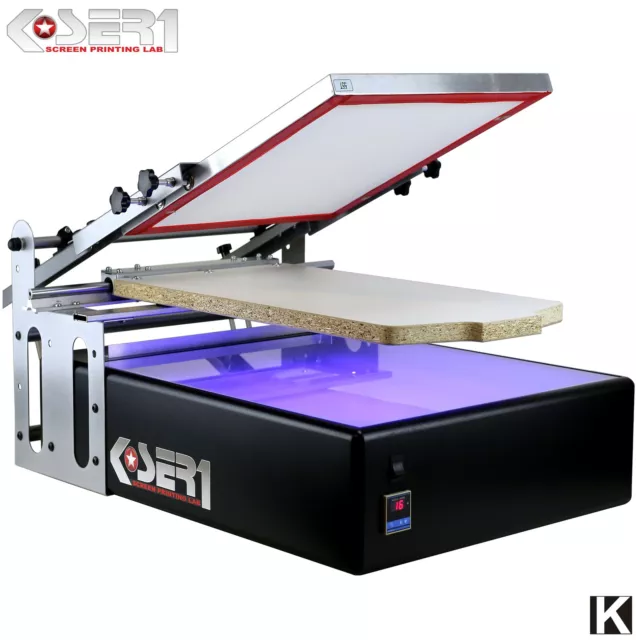 Screen Printing Machine with Exposure UV | All in one Printer Kit Silkscreen