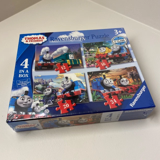 THOMAS & FRIENDS 4 in Box (12, 16, 20, 24 Piece) Jigsaw Puzzle ...