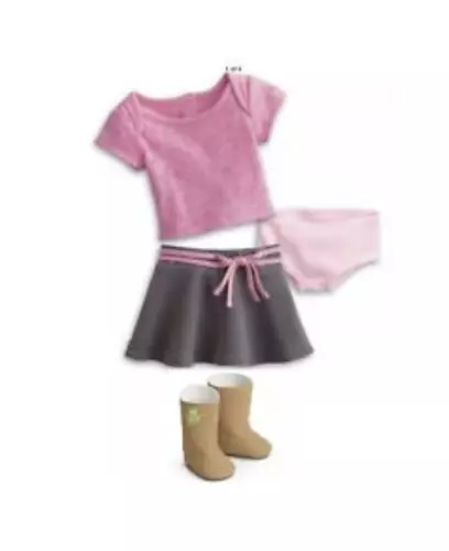NEW American Girl True Spirit Outfit W/ Boots For 18"  Dolls RETIRED