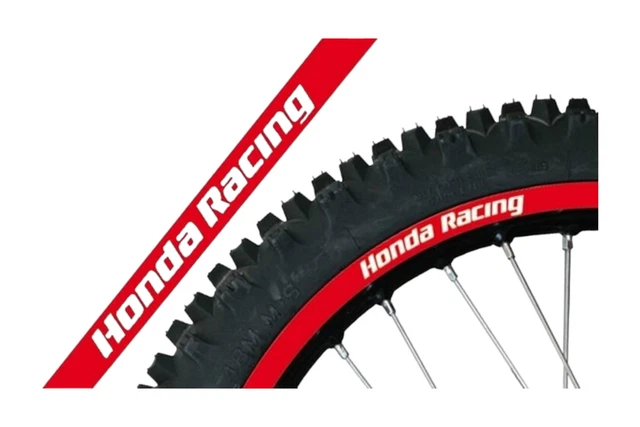 Felgenaufkleber Felgenrandaufkleber BlackBird Racing rot