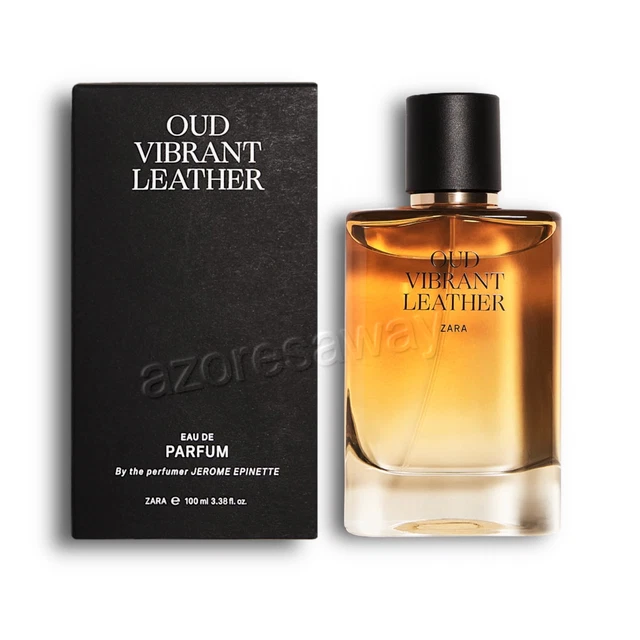 ZARA VIBRANT LEATHER OUD ORIGINAL Eau de Parfum Herrenduft EDP 100 ML 3 ...