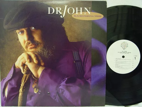 DR. JOHN - In a Sentimental Mood LP (RARE 1989 US Pressing on WARNER w/Inner)