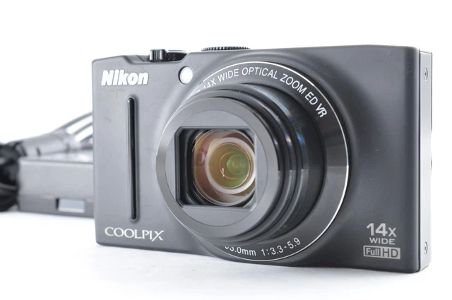 NIKON COOLPIX S8200 16.1MP 14x Compact Digital Camera Black