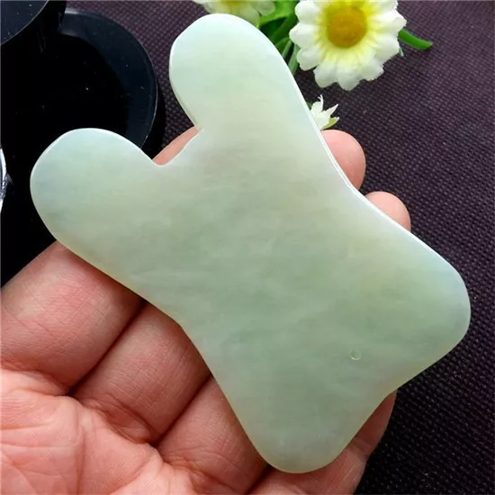 Natural Gua Sha Jade Stone Facial Massage Chinese Medicine Board Scraping Tool